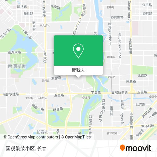 国税繁荣小区地图