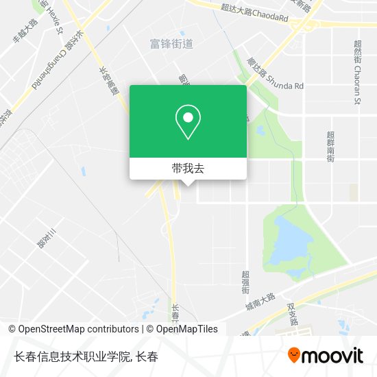 长春信息技术职业学院地图