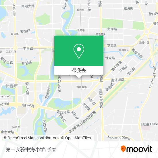 第一实验中海小学地图