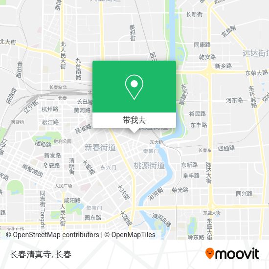 长春清真寺地图