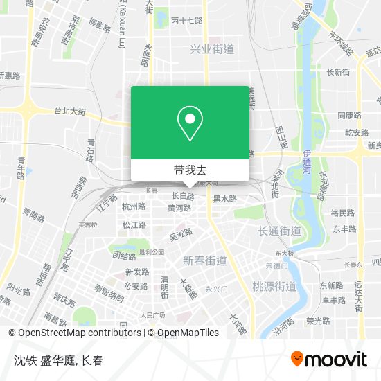 沈铁 盛华庭地图