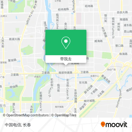 中国电信地图
