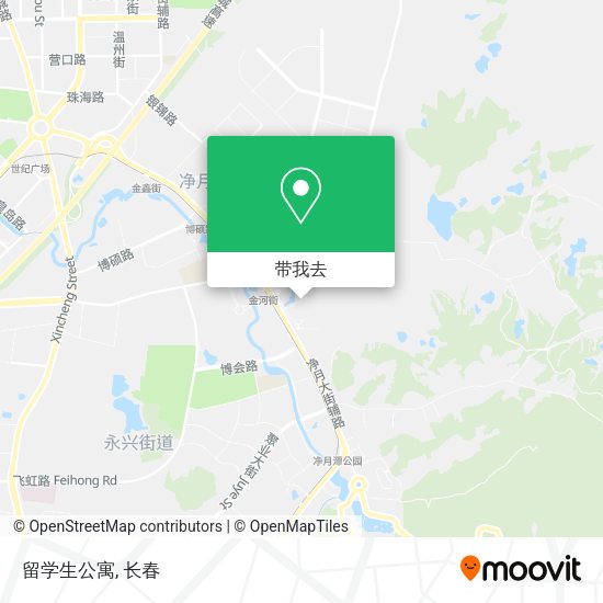 留学生公寓地图