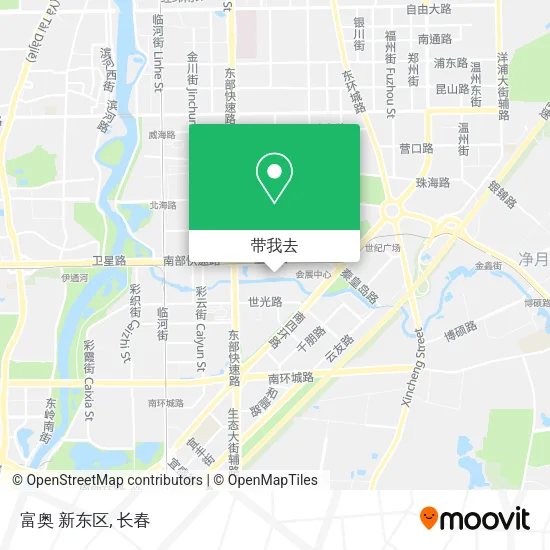 富奥 新东区地图