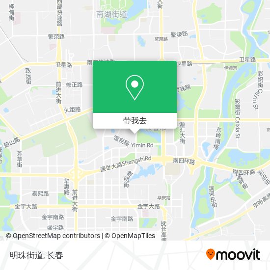 明珠街道地图