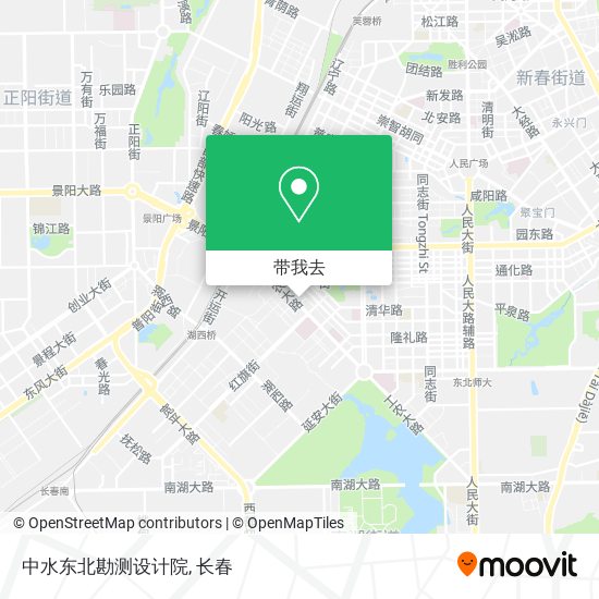 中水东北勘测设计院地图