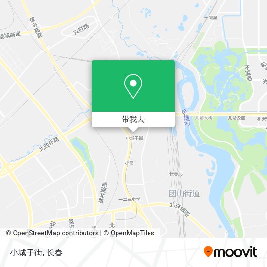 小城子街地图