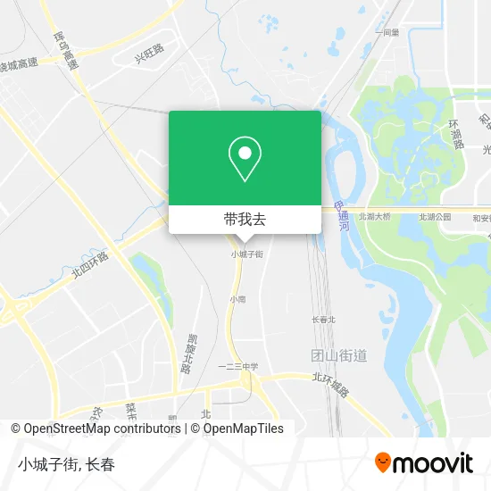 小城子街地图