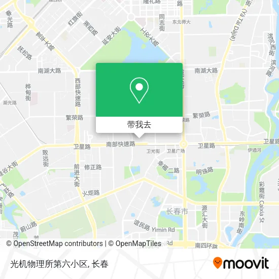 光机物理所第六小区地图