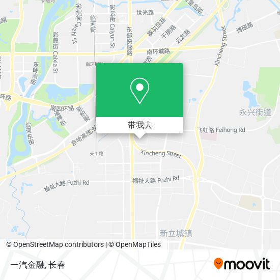 一汽金融地图