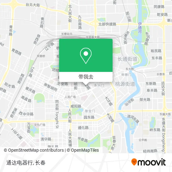 通达电器行地图