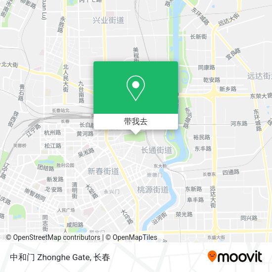 中和门 Zhonghe Gate地图