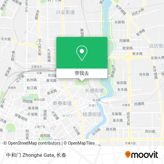 中和门 Zhonghe Gate地图