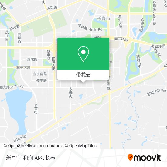 新星宇 和润 A区地图