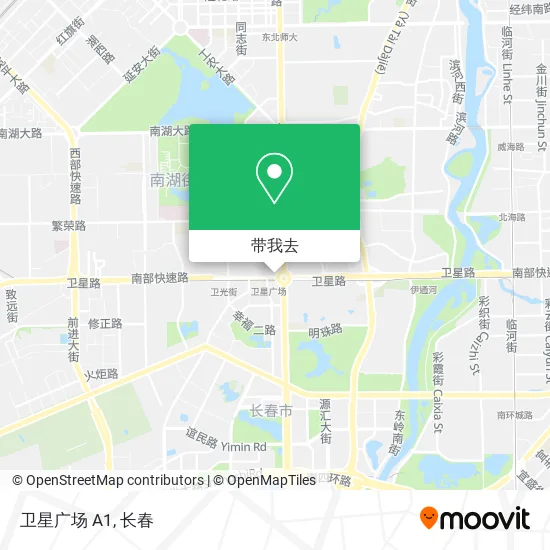 卫星广场 A1地图