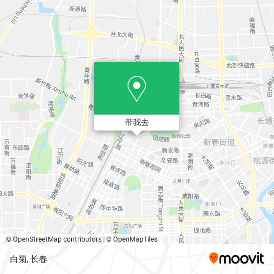 白菊地图