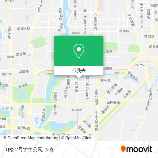 Q楼 2号学生公寓地图