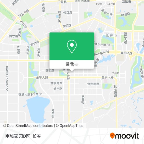 南城家园D区地图
