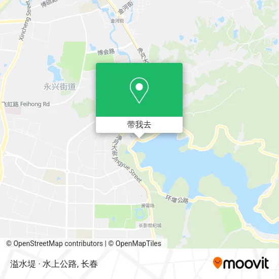 溢水堤 · 水上公路地图