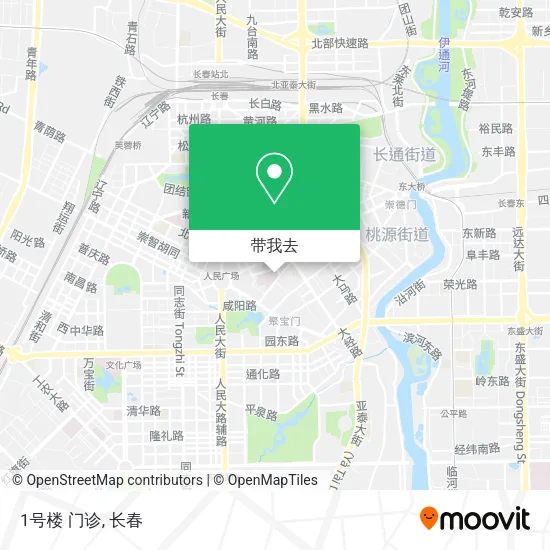 1号楼 门诊地图