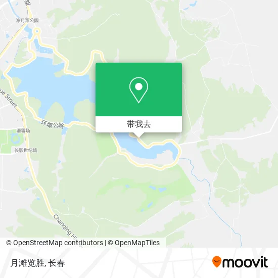 月滩览胜地图