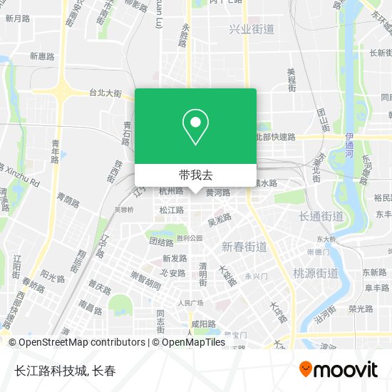长江路科技城地图