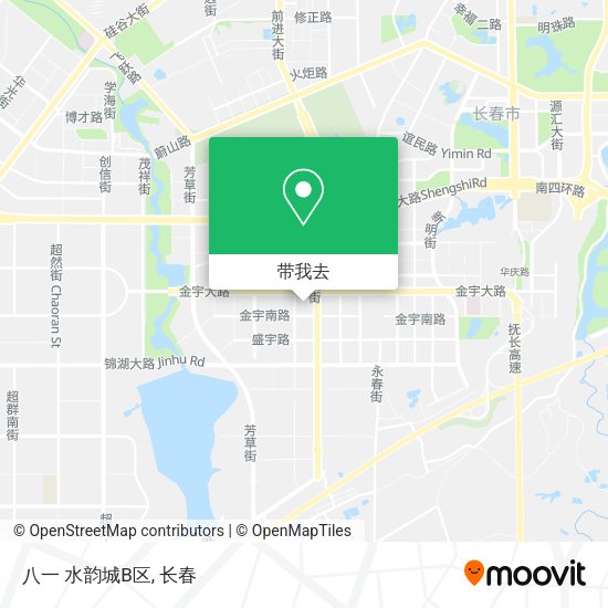八一 水韵城B区地图