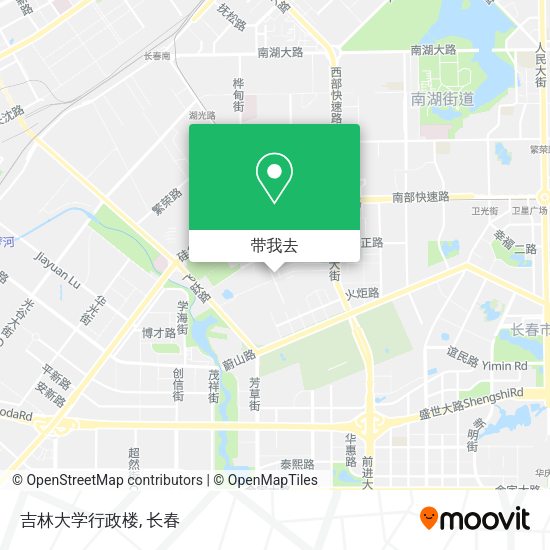 吉林大学行政楼地图