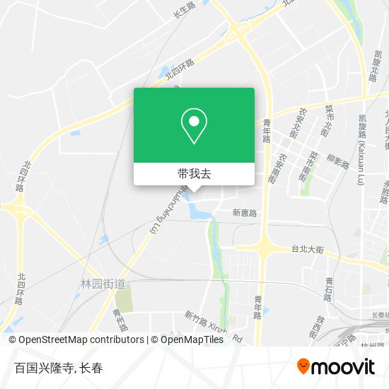 百国兴隆寺地图