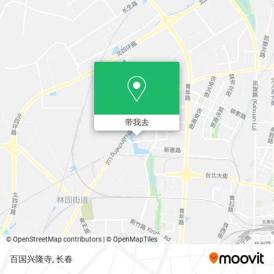 百国兴隆寺地图