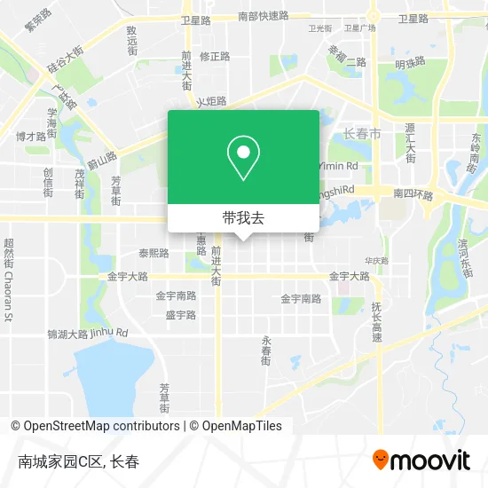 南城家园C区地图
