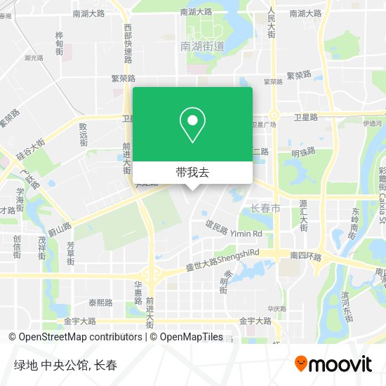 绿地 中央公馆地图