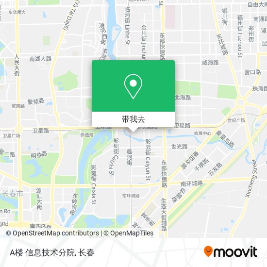 A楼 信息技术分院地图