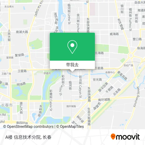 A楼 信息技术分院地图