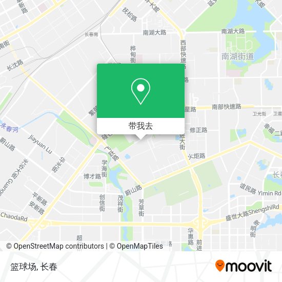 篮球场地图