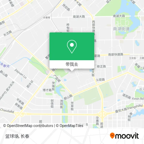 篮球场地图