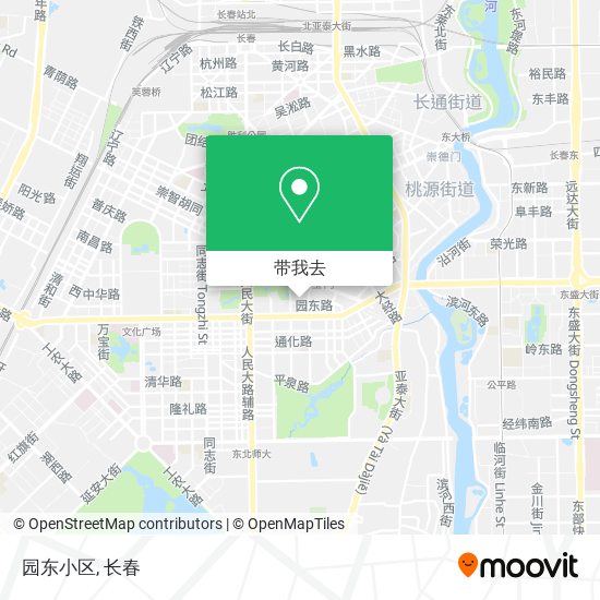 园东小区地图
