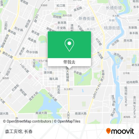 森工宾馆地图