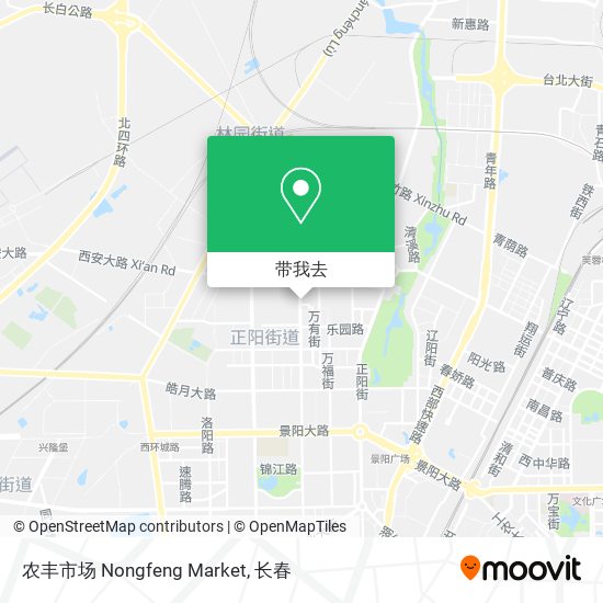农丰市场 Nongfeng Market地图