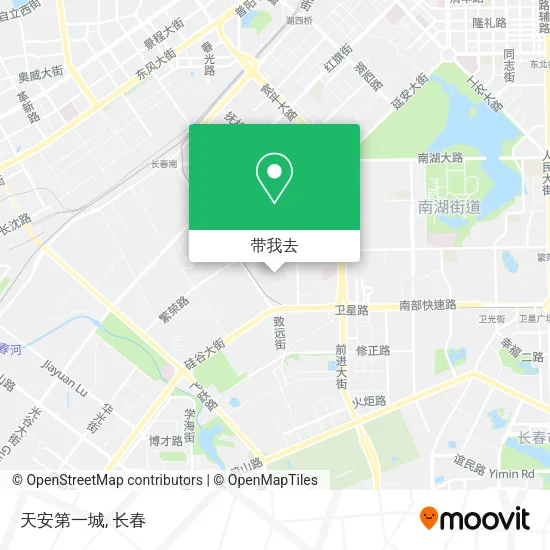 天安第一城地图