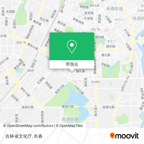 吉林省文化厅地图