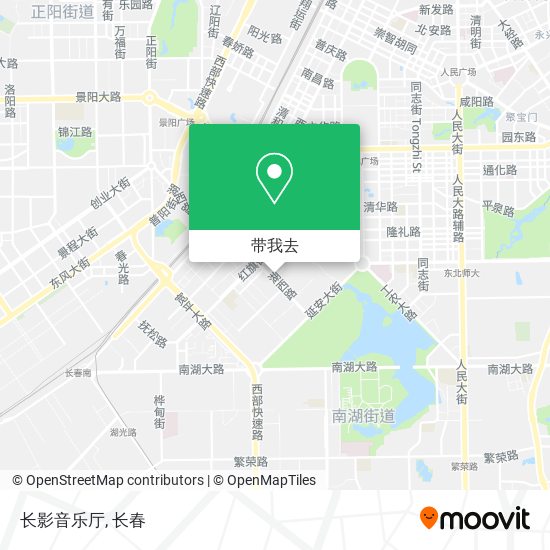 长影音乐厅地图