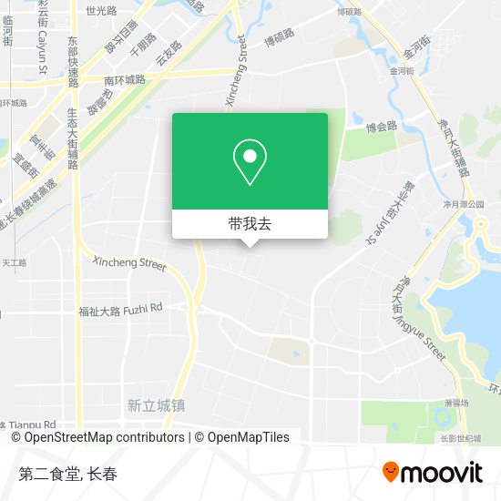 第二食堂地图