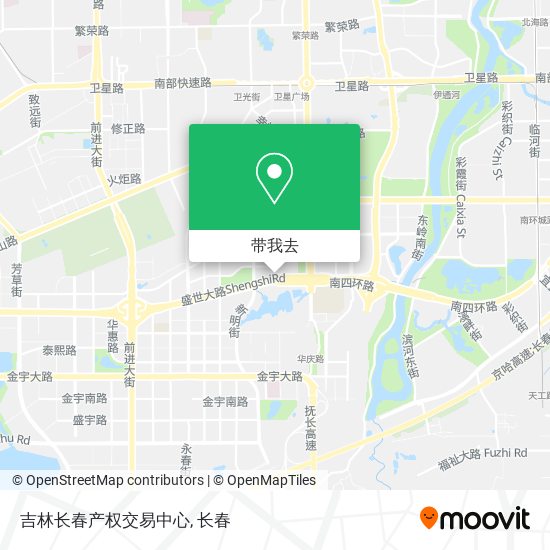 吉林长春产权交易中心地图