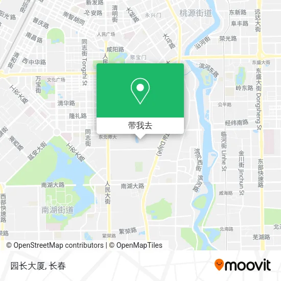 园长大厦地图