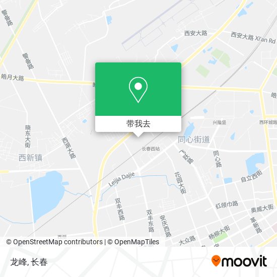 龙峰地图