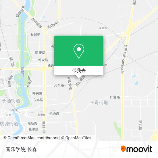 音乐学院地图