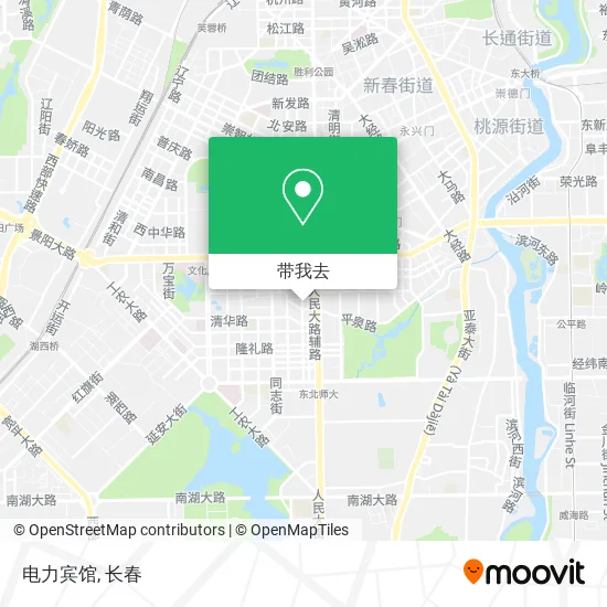 电力宾馆地图