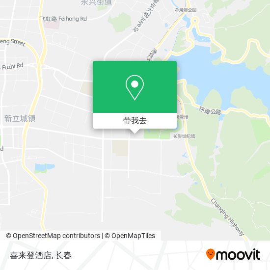 喜来登酒店地图