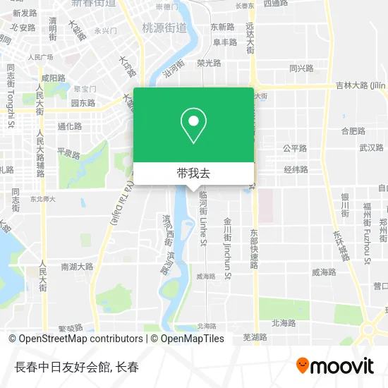 長春中日友好会館地图